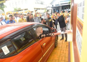 Bayar Pajak Semakin Mudah, Samsat Drive Thru dan Samsat Bayar Malam Diresmikan