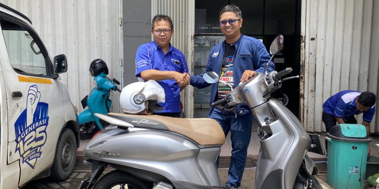 Juara Journalist Competition, Wartawan Borneo Trend Bawa Pulang Yamaha Grand Filano
