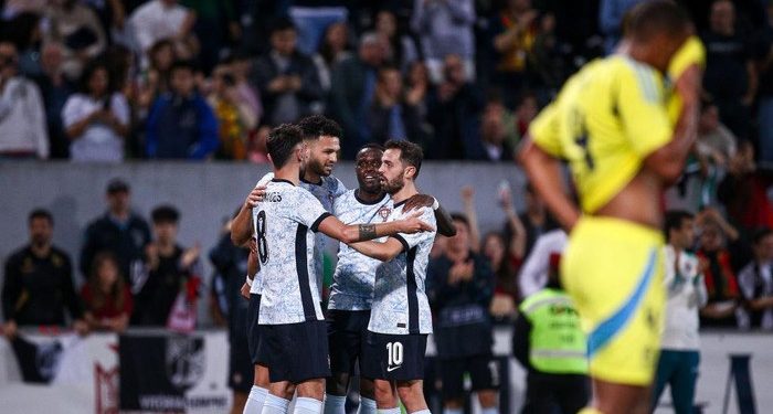 Portugal Vs Swedia: Tanpa Ronaldo, Selecao das Quinas Pesta Gol 5-2