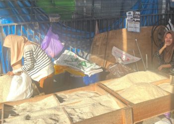 Jelang Ramadan, Harga Beras di Tanbu Masih Stabil