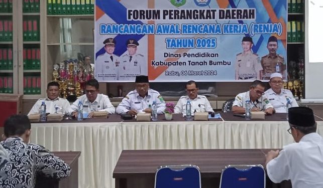 Disdik Tanbu Dorong Kesejahteraan dan Mutu Pendidikan