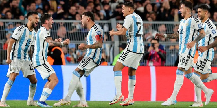 Argentina vs El Salvador: Tanpa Lionel Messi, La Albiceleste Menang 3-0