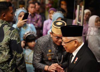 Bang Arul Hadiri Pernikahan Putra Menteri Pertanian