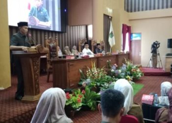 Rapat Paripurna DPRD, Pemkab Tanbu Ajukan Dua Raperda