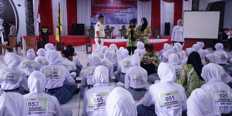 158 Pelajar Ikuti Seleksi Paskibraka Kabupaten Kotabaru