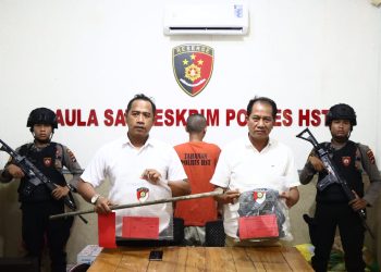 Kesal Dituduh Rusak Handphone, Pria di Barabai Aniaya Korban Pakai Sajam