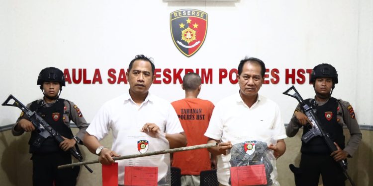 Kesal Dituduh Rusak Handphone, Pria di Barabai Aniaya Korban Pakai Sajam