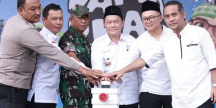 Pemkab Tanbu Apresiasi Bazar Ramadan dan Food Festival PT BIB 2024