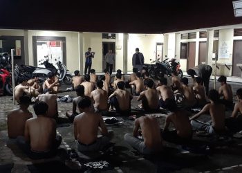 38 Remaja dan 21 Motor Terjaring Razia Balap Liar, Terindikasi Taruhan