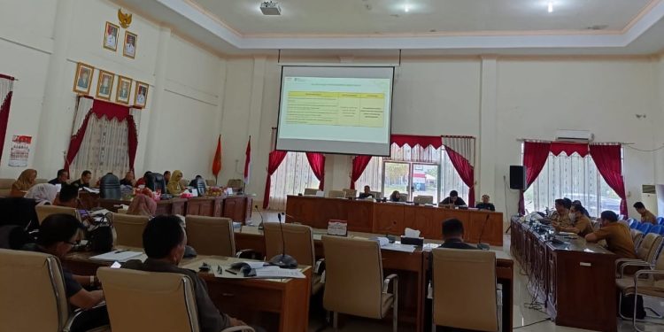 DPRD Gelar Rapat Kerja Bersama Tim Pemkab Barsel, Ini yang Dibahas