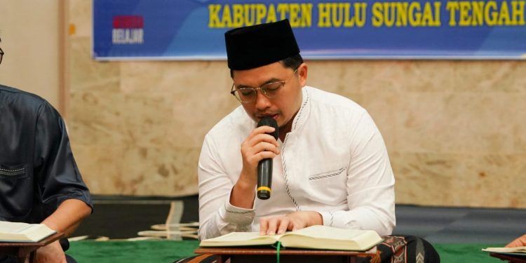 Ramadan 1445 H, Pemkab HST Gelar Tadarus Al-Qur’an di Rumah Jabatan Bupati