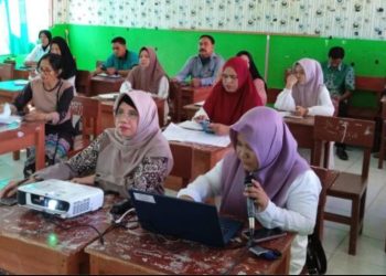SDN 1 Harapan Maju Dapat Pembinaan Sekolah Adiwiyata dari DLH Tanbu