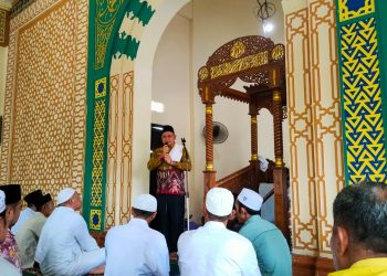 Sayed Jafar Safari Jumat di Masjid As Sobirin Desa Pantai Baru
