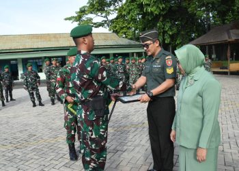 Terima Korp Raport Masuk dan Pindah Satuan, Ini Pesan Dandim HST