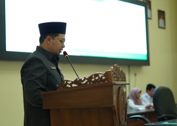 Rapat Paripurna, Bupati HST Sampaikan LKPj Tahun 2023