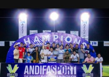 Satpol PP Raih Juara Tiga Turnamen Mini Soccer Ramadan CUP