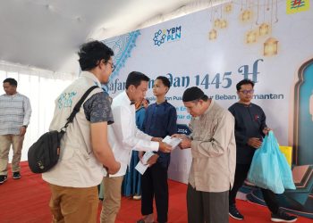 Ramadan, PLN Berbagi Kebahagiaan dengan Anak Yatim, Difabel, dan Lansia di Kalteng