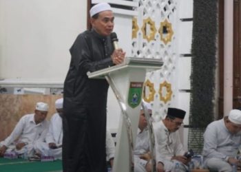 Pemkab Tanbu Peringati Malam Nuzulul Qur’an di Masjid Darul Azhar