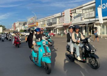 Ngabuburide Bersama Komunitas Yamaha Classy Banjarmasin, Begini Keseruannya