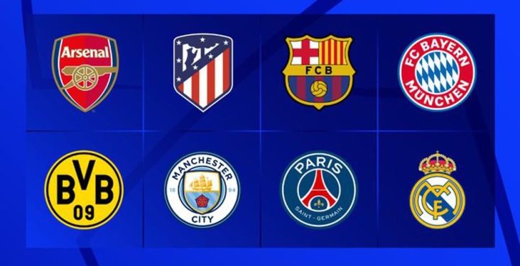 Daftar 8 Tim Lolos Perempat Final Liga Champions: PSG Dikepung Wakil Spanyol, Inggris dan Jerman