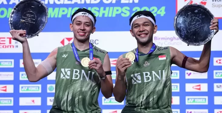 Fajar/Rian Lolos ke Olimpiade Paris 2024 usai Juara All England 2024