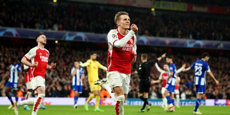 Hasil Liga Champions: Arsenal vs FC Porto, The Gunners Menang Lewat Adu Penalti