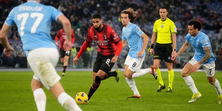 Hasil Lazio vs AC Milan: Skor 0-1