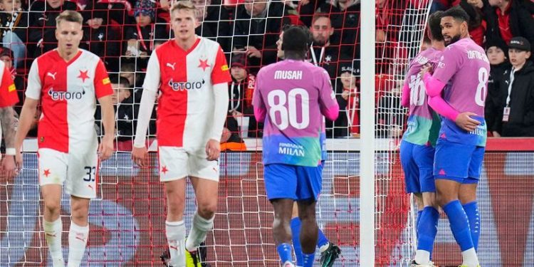 Slavia vs AC Milan: Menang 3-1, Rossoneri Melenggang ke Perempatfinal