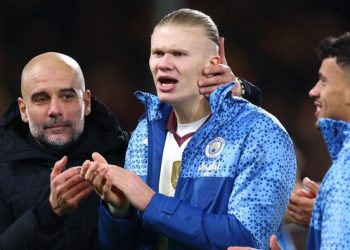 Erling Haaland Dekati Rekor Eric Cantona di Derby Manchester