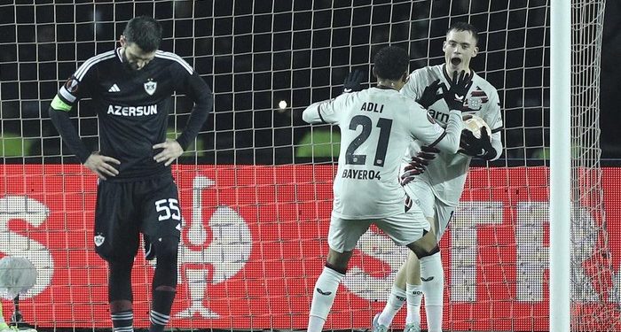 Liga Europa: Comeback, Leverkusen Berimbang 2-2 Kontra Qarabag