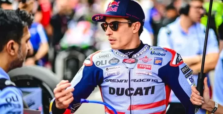 Terjatuh di MotoGP Portugal 2024, Marc Marquez Pastikan Tak Alami Cedera