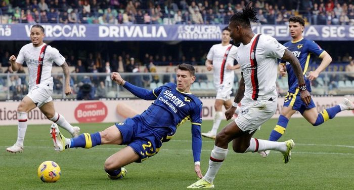 Hellas Verona vs AC Milan di Liga Italia: Rossoneri Menang 3-1