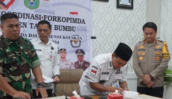 NPHD Pelaksanaan Pengamanan Pilkada Tahun 2024 Diteken