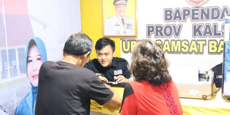 Buruan! Bayar Pajak di Stand Samsat Batulicin Dapat Souvenir dan Undian Berhadiah