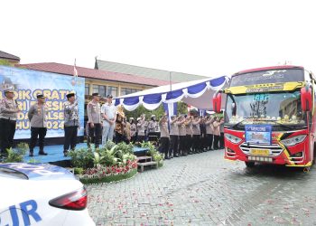 Supian HK Apresiasi Program Mudik Gratis Polda Kalsel