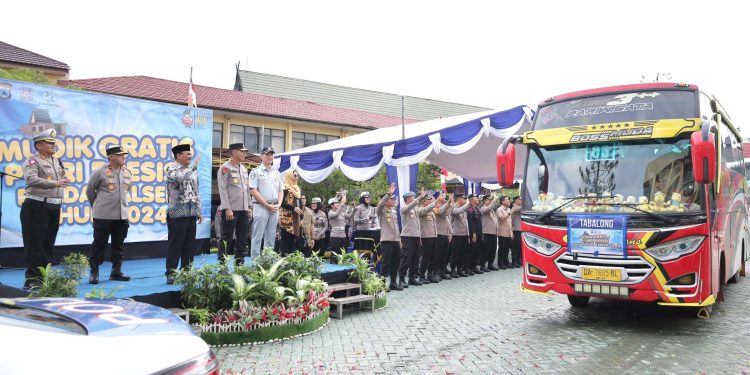 Supian HK Apresiasi Program Mudik Gratis Polda Kalsel