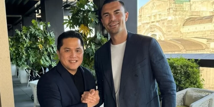 Erick Thohir Jumpa Emil Audero, Siap Dinaturalisasi?
