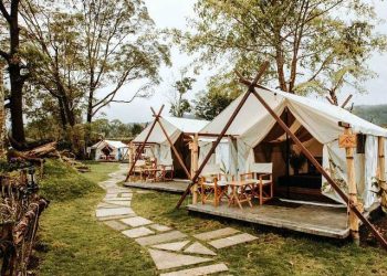 Menginap di Alam Caldera, Glamping dengan Pemandangan Gunung Batur Bali