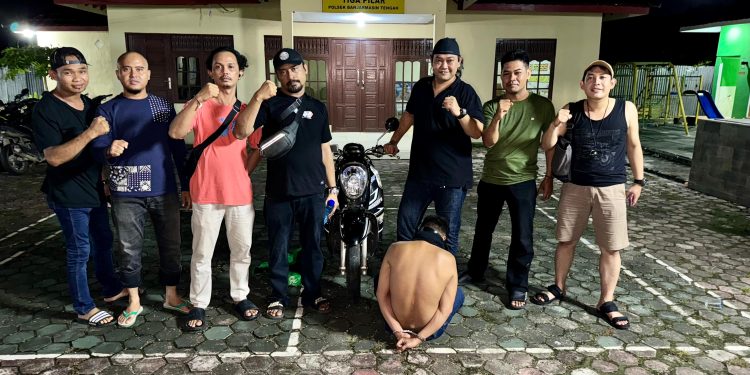 Aksinya Terekam CCTV, Pelaku Curanmor Diciduk Buser Banjarmasin Tengah