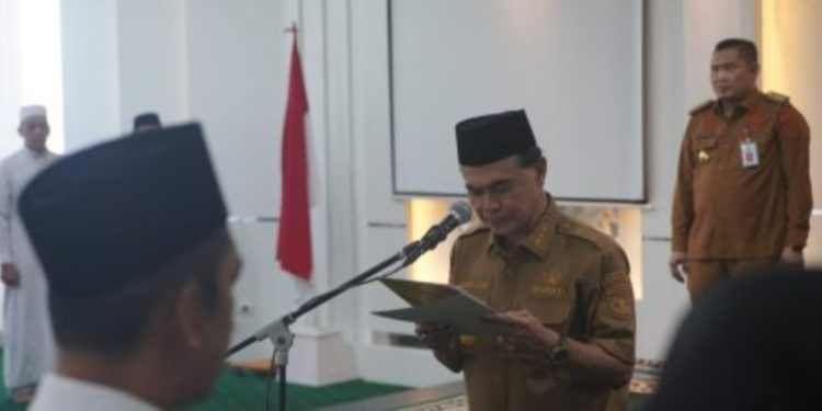 Zairullah Lantik Anggota BPD Al-Kausar dan Makmur Mulya