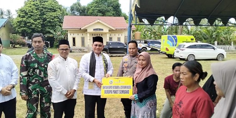 Sayed Jafar Berbagi Kebahagiaan Bersama Masyarakat di Tiga Kecamatan