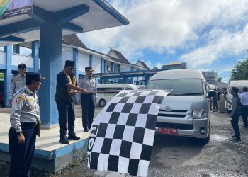 Paman Birin Lepas Rombongan Mudik Gratis, Kuota 1.000 Pemudik Terpenuhi