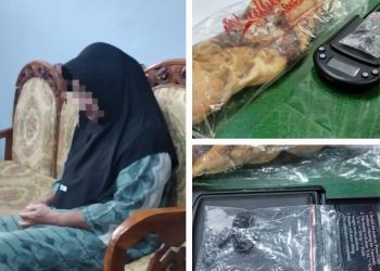 Wanita Ini Diamankan Petugas Lapas Kotabaru, Ditemukan Sabu Dalam Paket Takjil