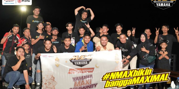 PT STSJ Yamaha Fasilitasi Beragam Kegiatan Komunitas Motor Selama Ramadan