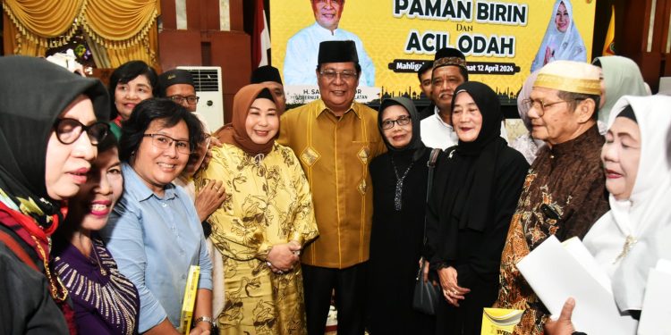 Paman Birin dan Acil Odah Halalbihalal dengan Insan Kesehatan