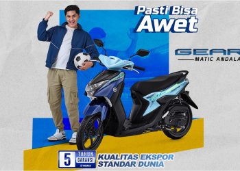 Keren dan Berkelas, Matic Andalan Yamaha Gear 125 Hadir dengan Warna Baru