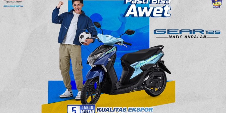 Keren dan Berkelas, Matic Andalan Yamaha Gear 125 Hadir dengan Warna Baru