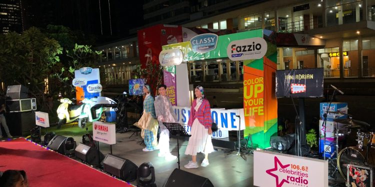 Semakin Lekat dengan Gaya Hidup Anak Muda, Skutik Classy Yamaha Hadir di Event Music Zone