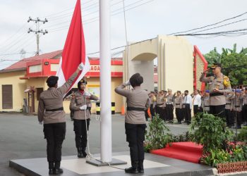 Kapolres Kotabaru Pimpin Apel Peringatan Hari Kesadaran