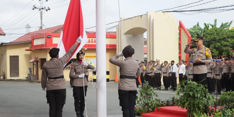 Kapolres Kotabaru Pimpin Apel Peringatan Hari Kesadaran